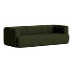 Quilton 3-seater sofa, green Vidar 972