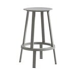 Bar stools & chairs, Revolver bar stool, 65 cm, grey, Gray