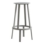 Bar stools & chairs, Revolver bar stool, 76 cm, grey, Gray