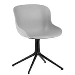 Normann Copenhagen Hyg chair, swivel, black - grey