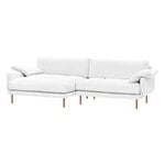 Interface Bebé sofa w/ chaise longue, left, white Jagger 1 - oak