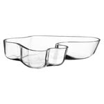 Aalto bowl, 262 x 50 mm, clear