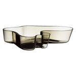Aalto bowl, 262 x 50 mm, smoke grey