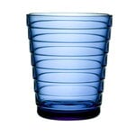 Bicchieri da acqua, Bicchiere Aino Aalto, 22 cl, 2 pz, blu oltremare, Blu