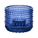Tealight holders, Kastehelmi tealight candleholder 64 mm, ultramarine blue, Blue