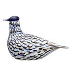 Art glass, Birds by Toikka Annual Bird 2023, Blue Charadrius, White