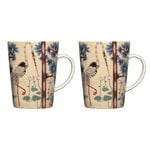 Cups & mugs, Taika mug, 0,4 L, 2 pcs, 15 year anniversary, linen, Beige