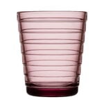 Bicchieri da acqua, Bicchiere Aino Aalto, 22 cl, 2 pz, Calluna, Rosso