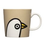 Cups & mugs, OTC Birdie mug 0,3 L, linen, Beige