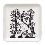 Iittala Teller Taika, quadratisch, 12 x 12 cm, schwarz