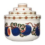 Jars & boxes, Taika Sato ceramic jar, 145 x 150 mm, White