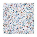 Napkins, OTC Helle paper napkin 33 cm, blue - brown, Brown