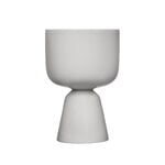 Iittala Vaso per piante Nappula, S, grigio chiaro