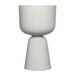 Iittala Nappula plant pot, L, pale grey