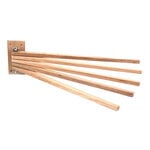 Cleaning products, Towel drier, 5 pegs, oak, Natural