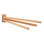 Cleaning products, Towel drier, 3 pegs, oak, Natural