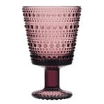 Tumblers, Kastehelmi universal glass, 26 cl, 2 pcs, calluna, Pink