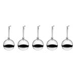 Iittala Glass ball set, 80 mm, 5 pcs, mirror