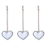 Iittala Iittala Glasherz, 50 mm, 3er-Set, blau