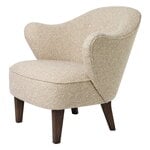 Armchairs & lounge chairs, Ingeborg lounge chair, Sahco Zero 001 - smoked oak, Beige