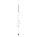 Cintres, Portemanteau suspendu Oka, blanc, Blanc