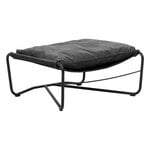 Poufs & ottomans, Bug ottoman, black leather Dunes, Black