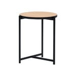 Coffee tables, Pilleri coffee table, 40 cm, black - oak, Black