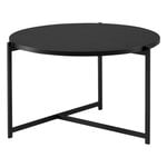 Tavolino Pilleri, 60 cm, nero - rovere nero