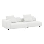 Sofas, Toast sofa, 270 cm, left, Arc 80 white, White