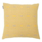 Tyynynpäälliset, Doris tyynynpäällinen, 50 x 50 cm, olki, Keltainen