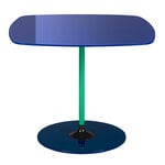 Coffee tables, Thierry side table, 50 x 50 cm, blue, Blue