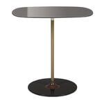 Coffee tables, Thierry side table, 33 x 50 cm, grey, Grey