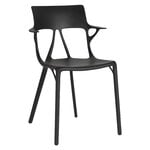 Dining chairs, A.I. chair, black, Black