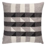 Decorative cushions, Kvam cushion, 50 x 50 cm, greyscale, Grey