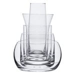 Tumblers, 5-in-1 glass set, clear, Transparent