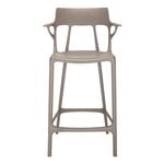 Bar stools & chairs, A.I. bar stool, 65 cm, grey, Gray