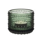 Iittala Kastehelmi tealight candleholder, 64 mm, pine green