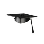 Regali di diploma, Cappello da laurea, nero