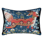 Cushion covers, Running Fox cushion cover, 35 x 55 cm, silk, Multicolour