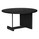 Side & end tables, Koku coffee table K42, black oak, Black