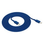 Kord Connect Cable de carga USB-C a USB-C, azul catalina