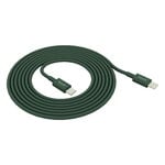 Kord Connect Cable de carga USB-C a USB-C, verde oscuro