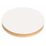 Memory boards, Noteboard round, 50 cm, white, White