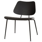 Armchairs & lounge chairs, Heritage 15.1 lounge chair, black oak - black, Black