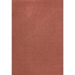LAYERED Solid wool matto, red ochre