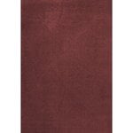 LAYERED Solid wool matto, ruby red