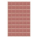 Wool rugs, Lilly wool rug, claret red, Red