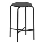 Moderno bar stool, low, black - black stained birch