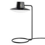 Lampade da scrivania, Lampada da tavolo AJ Oxford, 410 mm, nero, vetro opale, Nero