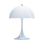 Luminaires, Lampe de table Panthella 250, acrylique bleu pâle, Bleu clair